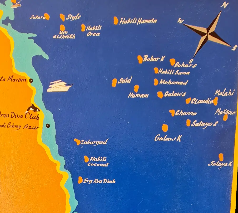 Carte des Fury Shoals