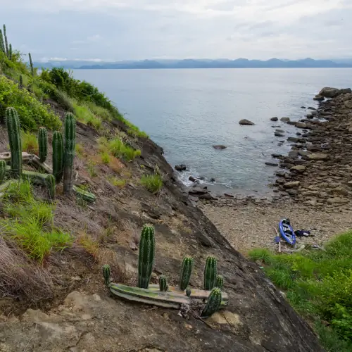 Canoë dans la Baie de Salinas