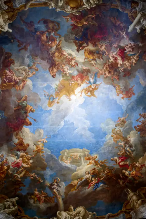 Plafond de la Galerie des Glaces