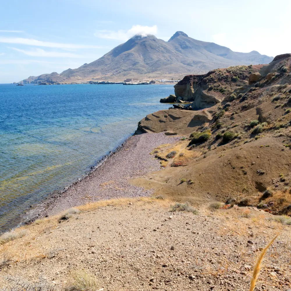 Los Frailes surveillent la crique El Paraiso