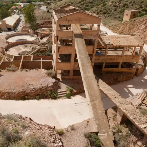 Usine de traitement d'or désaffectée