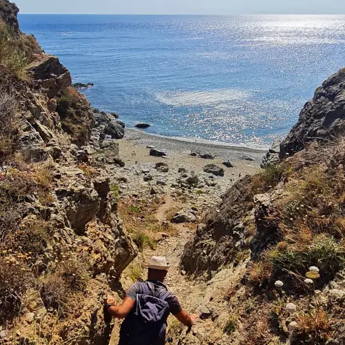 Descente sur la Plage de Taillelauqe