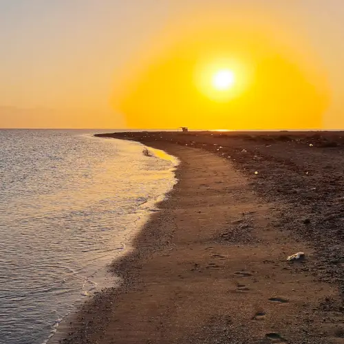 Lever de soleil sur la Mer Rouge