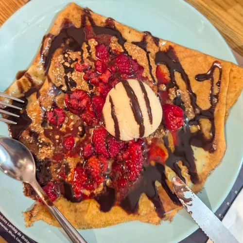 Crêpe à la nougatine