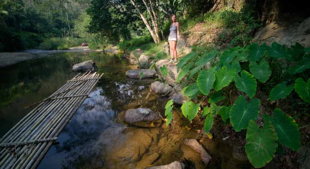 Passage à gué infranchissable avec notre scooter