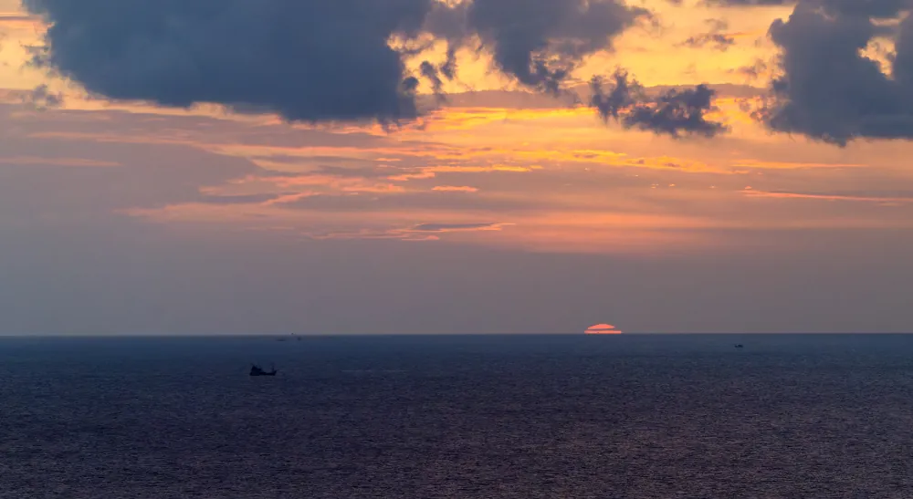 Coucher de soleil à Koh Ngai