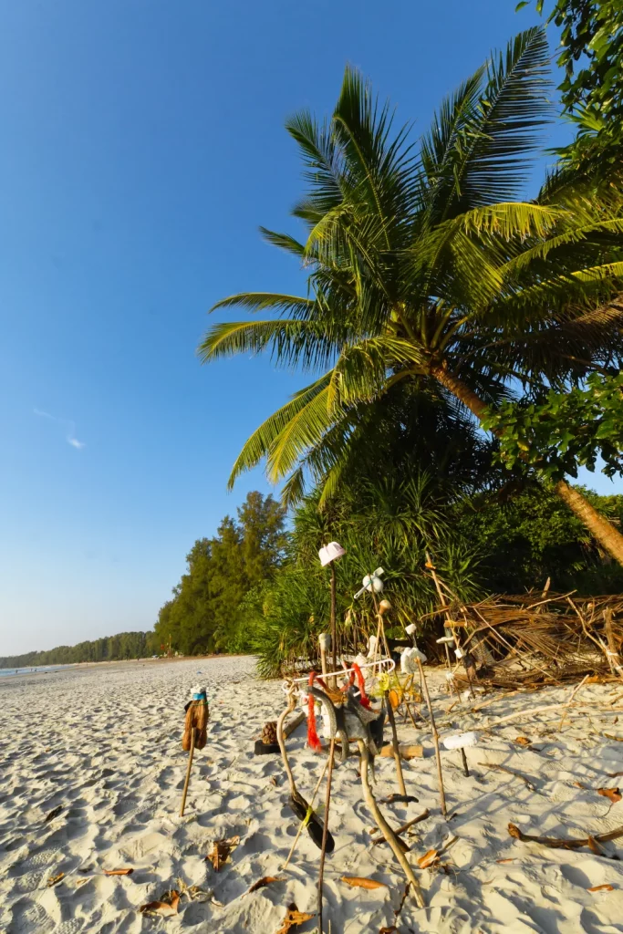 Farniente sous les palmiers de Koh Phayam