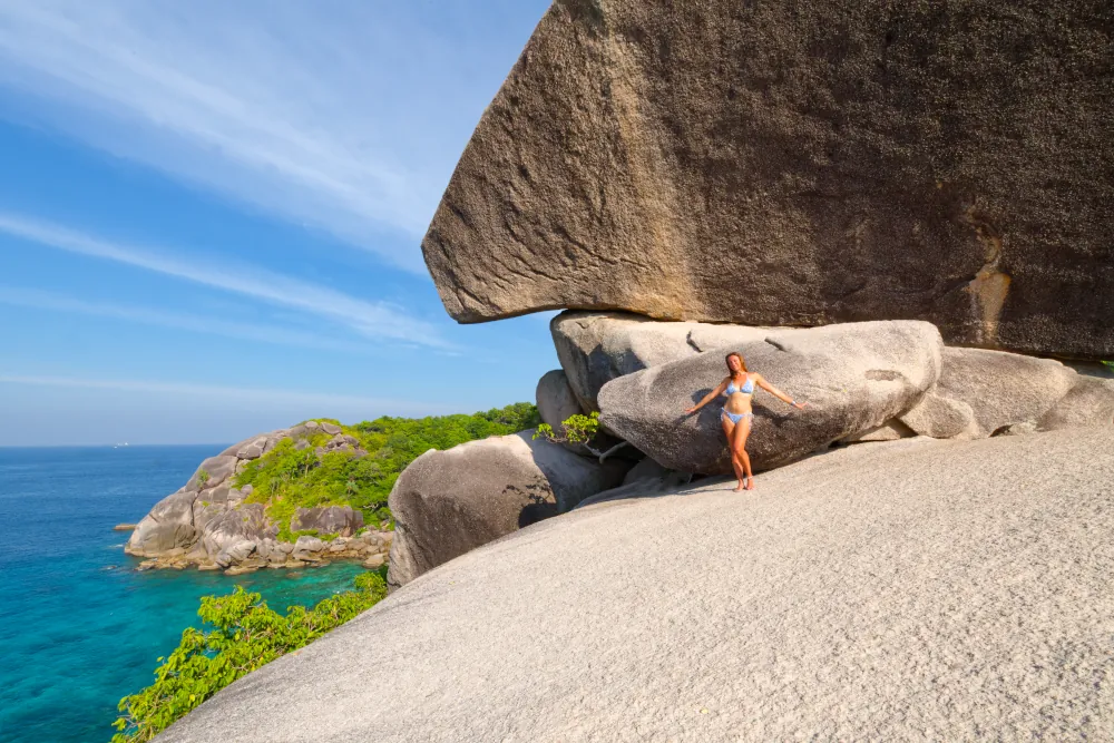 Blocs de granit Sail Rocks