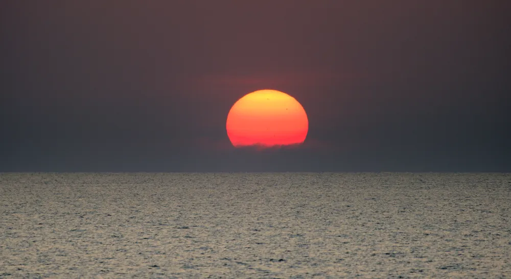 Coucher de soleil sur Nong Tai Beach